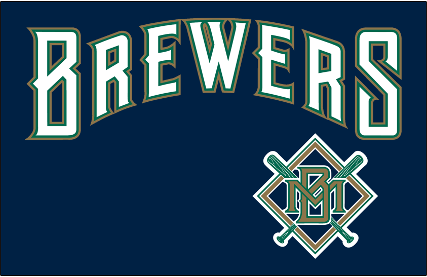 Milwaukee Brewers 1994-1996 Jersey Logo iron on heat transfer